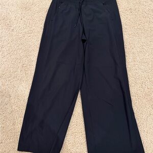 Athleta Black Tall ankle length Drawstring Pants